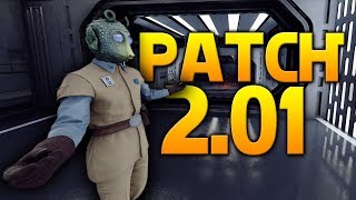 NEW PATCH LIVE Rodian Officer Skin Hero amp Black Screen Fixes  Star Wars Battlefront 2 [upl. by Evelinn]