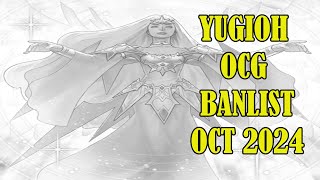 Yugioh OCG banlist 1st October 2024 Maxx C hit to 2 [upl. by Leipzig]