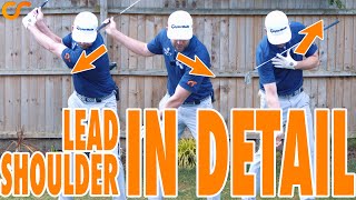 HOW THE LEAD SHOULDER MOVES  3 EASY STEPS [upl. by Ednihek]