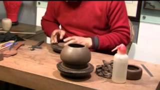 yixing teapot making process 1 [upl. by Brande84]