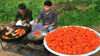 500 JALEBI MAKING  How To Make Jalebi Bakery Style  Jangiri Recipe [upl. by Lerner]