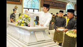 TENGKU MAHKOTA PAHANG BERKENAN ZIARAH MAKAM DIRAJA SEMPENA HARI HOL [upl. by Auberon]