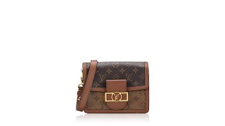 Louis Vuitton Monogram Reverse Mini Dauphine [upl. by Nira]