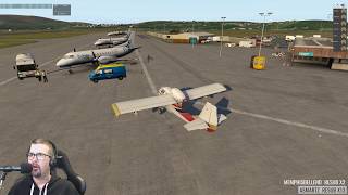 ORBX EGPB Sumburgh Airport XPlane 11 and Republic Seabee [upl. by Vola865]