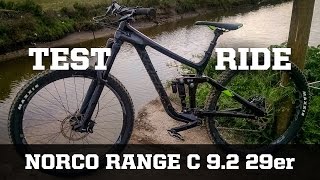 TEST RIDE 2  2017 Norco Range C 92 29er [upl. by Gayner]