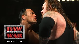 FULL MATCH  The Rock vs Goldberg Backlash 2003 [upl. by Aikmat]