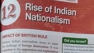 ICSE class 8 history chapter 12 Rise of Indian Nationalism [upl. by Arnaldo]