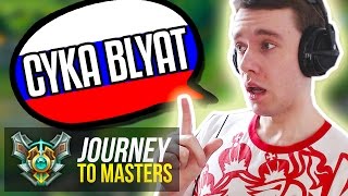 I SPEAK RUSSIAN ONLY  РУССКИЙ ЯЗЫК Subtitles  Journey To Masters 375 S7  League Of Legends [upl. by Theresa]