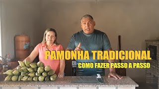 PAMONHA TRADICIONAL COMO FAZER PASSO A PASSO [upl. by Ahsaek]