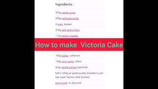 Making Victoria cake first try [upl. by Tyre]