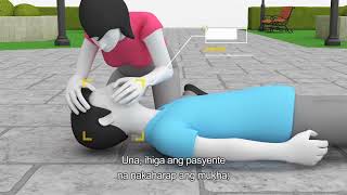 SAFE STEPS First Aid  CPR Filipino [upl. by Nelyk641]