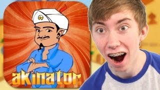 AKINATOR THE GENIE  Part 2 iPhone Gameplay Video [upl. by Sudaorb]