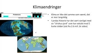 Naturfag  Drivhuseffekten global oppvarming og klimaendringer [upl. by Arsuy]