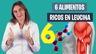 Los 6 ALIMENTOS más RICOS en LEUCINA  Aportar suficiente cantidad de leucina  Nutrición deportiva [upl. by Soalokcin]