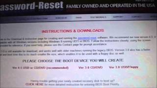 Creating PasswordResetcom version 45 USB boot device [upl. by Assyn274]