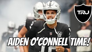 BREAKING NEWS Aiden OConnell Named Starter VS Steelers [upl. by Akkeber]