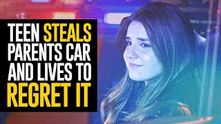 TEEN Steals Parents CAR and Lives To REGRET IT [upl. by Cooperstein]