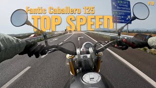 Fantic CABALLERO SCRAMBLER 125 TOP SPEED [upl. by Gardner]