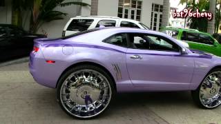 CUSTOM 2010 Chevy Camaro on 32quot FORGIATOS  1080p HD [upl. by Cornelie]