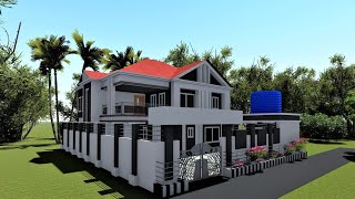 Beautiful5 Bedroom Duplex House Plans In Nigeria [upl. by Sheffy]