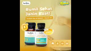 omegafishoil vitamind3 kesehatanbumil vitaminbumil janinsehat purityficvitaminaustralia halal [upl. by Taryn]