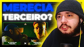 AJOTA E TAVIN X PRADO E JOTAPÊ  PRIMEIRA FASE  380ª BATALHA DA ALDEIA  REACT BAUEB [upl. by Nallac]