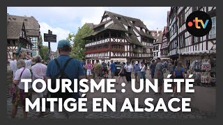 Tourisme  à miparcours un bilan mitigé en Alsace [upl. by Sandon115]