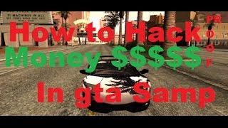 How to Hack Money In Gta Samp Working in Every Server  Proof [upl. by Yokoyama]