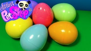 6 Littlest Pet Shop surprise eggs LPS surprise eggs Each egg holds a different lovable pet [upl. by Feeney]