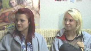 E4 Skins Interview  Kathryn Prescott and Lily Loveless  Part 2 [upl. by Macy490]