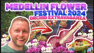 Inside Medellins Breathtaking Flower Festival 2024 Orchid Wonderland  The Best in the World [upl. by Aicirtap]