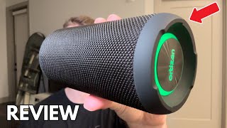 Ortizan Portable Bluetooth Speaker  Full Review [upl. by Eladnar605]