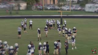 SANDALWOOD SAINTS VS FIRST COAST BUCS JV FOOTBALL [upl. by Annwahs]