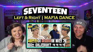 SEVENTEEN  Left amp Right  MAFIA DANCE  Dingo  HILARIOUS Reaction [upl. by Llesram]