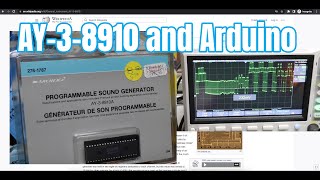 AY38910 Sound Generator with Arduino [upl. by Wenona]