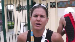 Emma Bihlam triathlon de Deauville 2017 [upl. by Annenn]