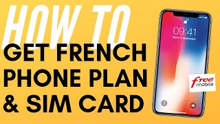 Living in France How to get a French Phone Number [upl. by Naamana]