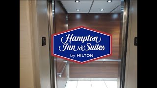 Interesting Older Otis Series 1 Hydraulic Elevators  Hampton Inn amp Suites Wyomissing PA [upl. by Sophia]