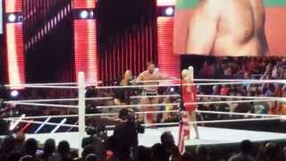 Dolph Ziggler returns to WWE to save Lana 81715 [upl. by Aikahs631]