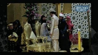 The Bersanding Brunei Royal Wedding 2012 [upl. by Ahteral]