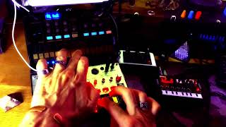 Drones of Doom  Korg Volca Bass FM and NTS1 jam of doom [upl. by Virge932]