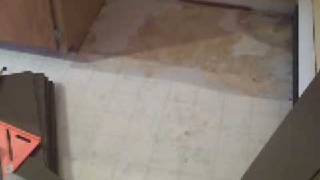 Installing Cork and Marmoleum Floors [upl. by Yeltnarb413]