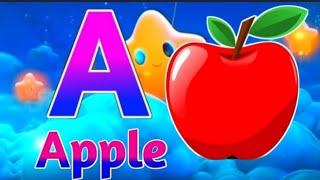 ABCD rhymes a for apple b for ball cartoon a for apple b for ball song video abcd cartoon video [upl. by Hplodur]