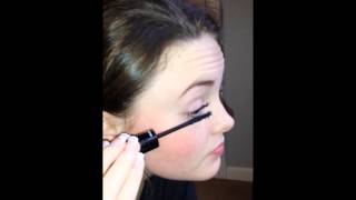 Younique MakeUp Tutorial How To Apply 3D Fiber Lashes [upl. by Illak344]