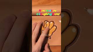 Hand  Satisfying acrylic painting art drawing shorts howtodraw trendingcolors creative [upl. by Onifur399]