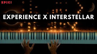 Experience X Interstellar  EPIC PIANO COVER Sheet Music [upl. by Annuhsal]