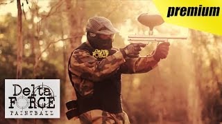 Paintballing Fields Mock Battle  Delta Force Paintball [upl. by Ahsiekal528]