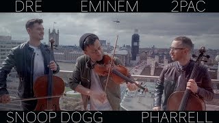 Hip Hop Medley  Dr Dre Eminem 2Pac Snoop Dogg Pharrell LMFAO Violin Cello Cover Ember Trio [upl. by Pickford661]