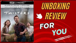 TWISTERS DOES THIS HOLD UP 4K Bluray Unboxing amp Movie Review movies film bluray 4k [upl. by Larimore]