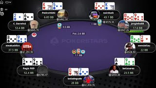 Bounty Builder Series 134 215 NLHE C Darwin2  steakaddict  wendellau  Final Table Replay [upl. by Apeed383]